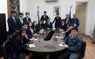 Visita a la Gobernación de Linares