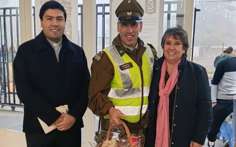 Nuestra Casa Salesiana Rinde Homenaje a Carabineros de Chile en su Día
